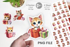 Kitten Sticker Gift Product Image 1