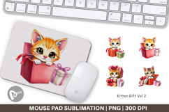 Mouse Pad Kitten Gift Product Image 1