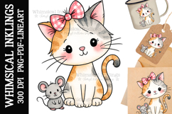 Kitty Pals Sublimation Clipart Product Image 1
