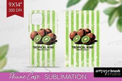 Kiwi Vintage Fruit Phone Case PNG Summer Case PNG Product Image 1
