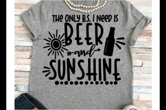 Beer svg JPEG Silhouette Cricut teacher summer sunshine sun Product Image 1