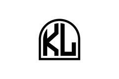 KL Logo design Product Image 1