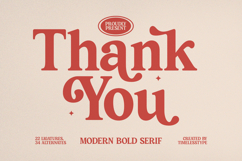 Klaten Yuforia - Modern Bold Serif Font Product Image 15