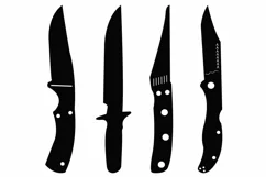 Knife svg, knives svg, knife dxf, knives dxf, knife png, SVG Product Image 2