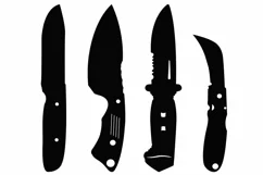 Knife svg, knives svg, knife dxf, knives dxf, knife png, SVG Product Image 3