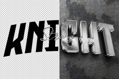 Knight 3D editable text effect Product Image 2