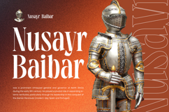 Knighty Gheffta - Modern Display Serif Font Product Image 7