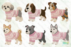 Knitted Breast Cancer Awareness Dogs Bundle Product Image 4