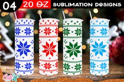  Christmas  sublimation tumbler 