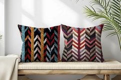 Knitted Herringbone Pattern Design Digital Paper Product Image 2