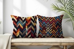 Knitted Herringbone Pattern Design Digital Paper Product Image 2