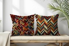 Knitted Herringbone Pattern Design Digital Paper Product Image 2