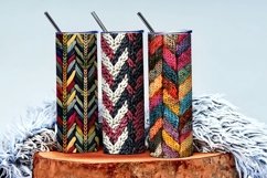 Knitted Herringbone Pattern Design Digital Paper Product Image 3