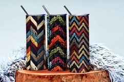 Knitted Herringbone Pattern Design Digital Paper Product Image 3