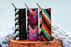 Knitted Herringbone Pattern Design Digital Paper Product Image 3