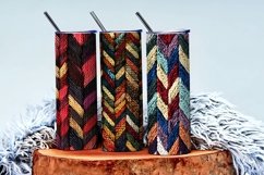 Knitted Herringbone Pattern Design Digital Paper Product Image 3