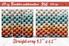 Knitted Tumbler Wrap | Knitted Texture Product Image 1