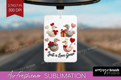 Knitted Valentines Day Air Freshener PNG - Faux Yarn PNG Product Image 1