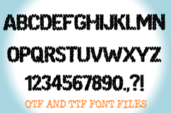 Knitted Wool Alphabet Lettering ABC Text Embroidery Font OTF Product Image 2