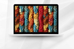 Knitted Wool Texture Digital Paper Bundle Product Image 4