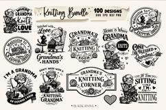 Funny Knitting SVG Bundle, Knitting Bundle 100 designs, Knit Product Image 4
