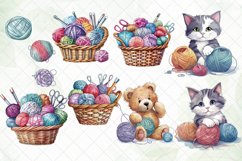 Knitting Collection Watercolor Sublimation Bundle Product Image 2