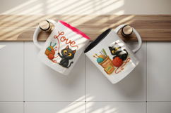 Knitting &amp; Crochet mug wrap printable sublimation design Product Image 3