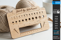 Knitting Needle Gauge &amp; Rulers laser Bundle | Sewing &amp; Craft Product Image 14