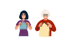 crochet knitting woman hobby Product Image 1