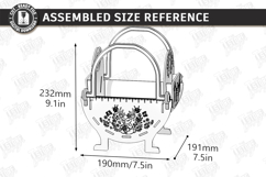 Knitting Yarn Basket Laser Cut Bundle | Storage Organizer Product Image 16