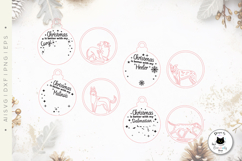 Layered Christmas Dog Laser Cut Ornaments Vol.4 Product Image 6