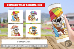 Tumbler Summer Koala Product Image 1
