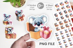 Koala Sticker Gift Product Image 1