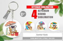 Keychain Summer Koala Product Image 1