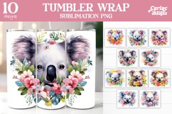 Animals Tumbler Sublimation, Tumbler Sublimation Wrap Product Image 11