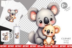 Koala Mother&#039;s Day Clipart Product Image 1