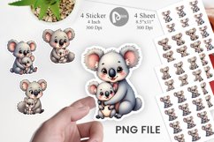 Koala Mother&#039;s Day Sticker Product Image 1