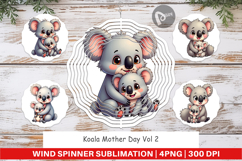 Wind Spinner Koala Mother&#039;s Day Product Image 1