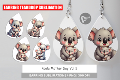 Earring Koala Mother&#039;s Day Product Image 1