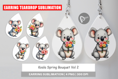 Earring Koala Spring Bouquet Product Image 1