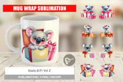 Mug Wrap Koala Gift Product Image 1