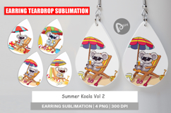 Earring Summer Koala Product Image 1