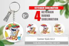 Keychain Summer Koala Product Image 1