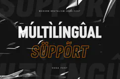 Koba - Modern Brutalism Logo Font Product Image 12