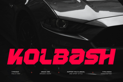 Kolbash - Modern Bold Futuristic Logo Sans Product Image 1