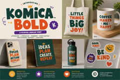 Komica Bold- Playful Font Product Image 4