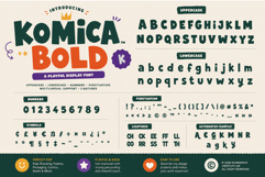 Komica Bold- Playful Font Product Image 5
