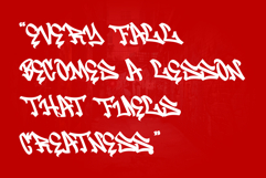 Koobang | Monoline Arrow Graffiti Tags Webfont for Urban use Product Image 6
