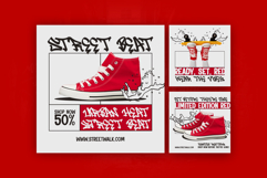 Koobang | Monoline Arrow Graffiti Tags Webfont for Urban use Product Image 7