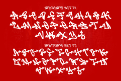 Koobang | Monoline Arrow Graffiti Tags Webfont for Urban use Product Image 4